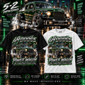 1949 Dodge Power Wagon Street Ride Legend T-shirt black and white mockup