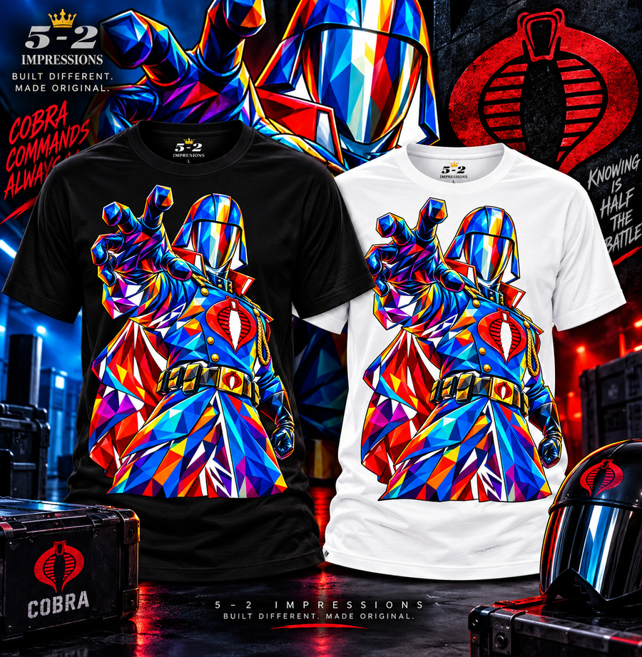 Crystal Cobra Commander T-Shirt