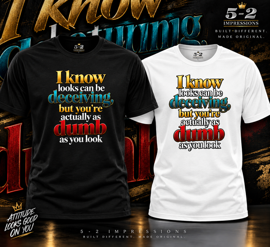 I Know Looks Can Be Deceiving T-Shirt