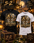 Bayou Built New Orleans Louisiana T-shirt mockup in black and white