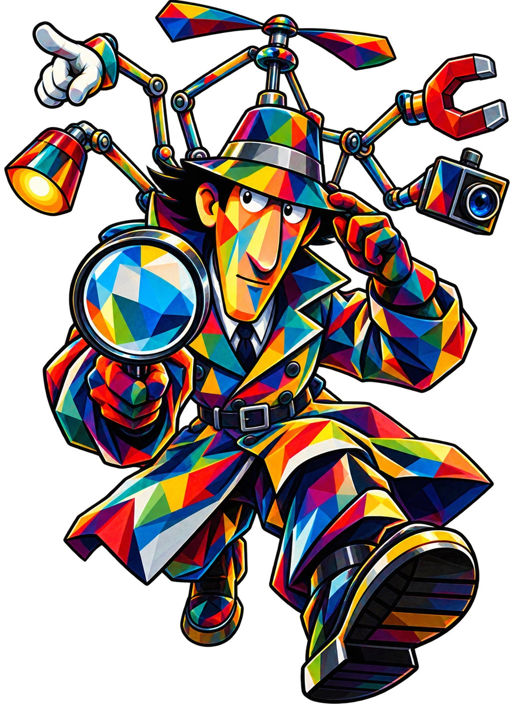 Color Pop Detective Vibe artwork