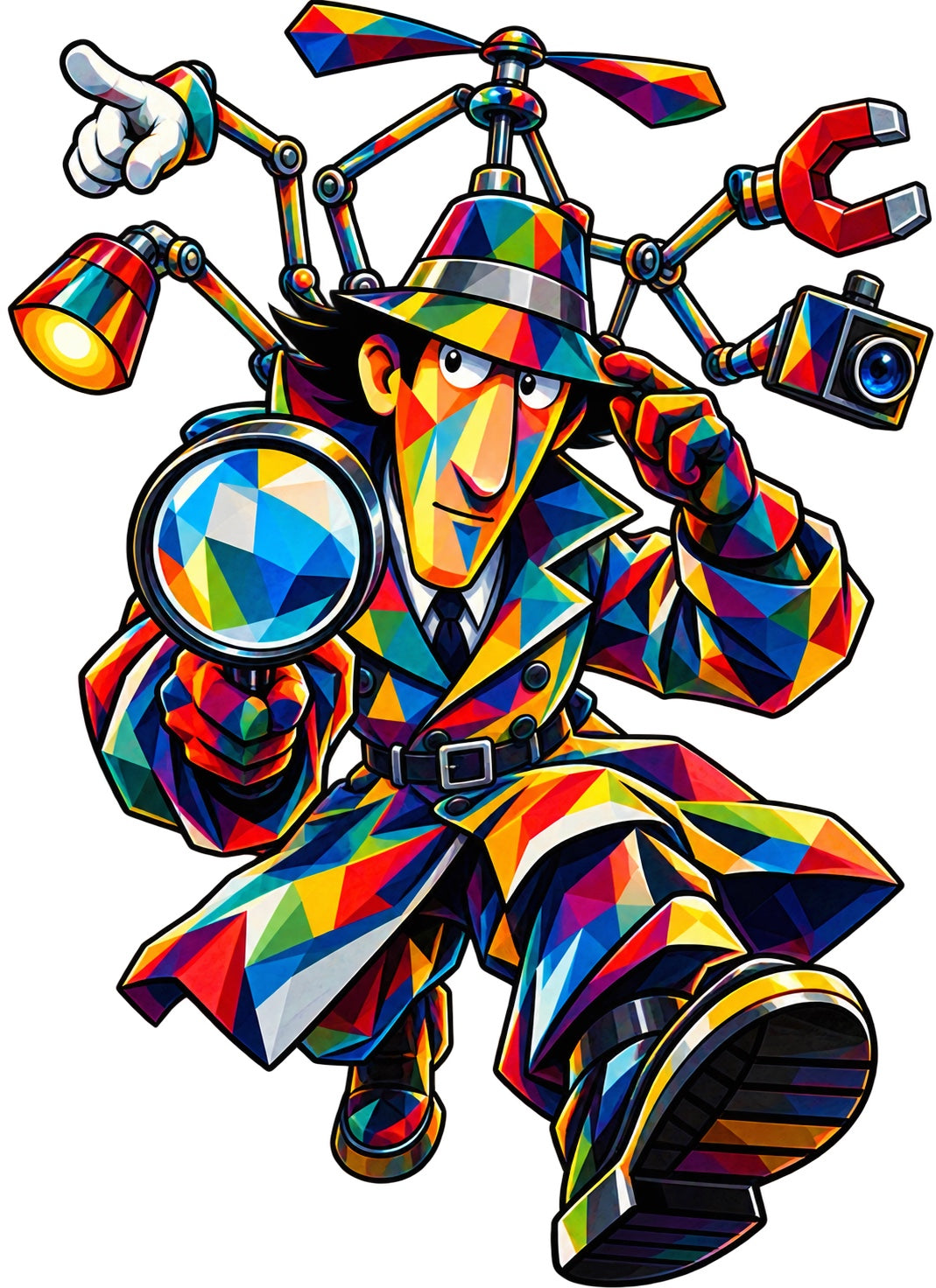 Color Pop Detective Vibe artwork