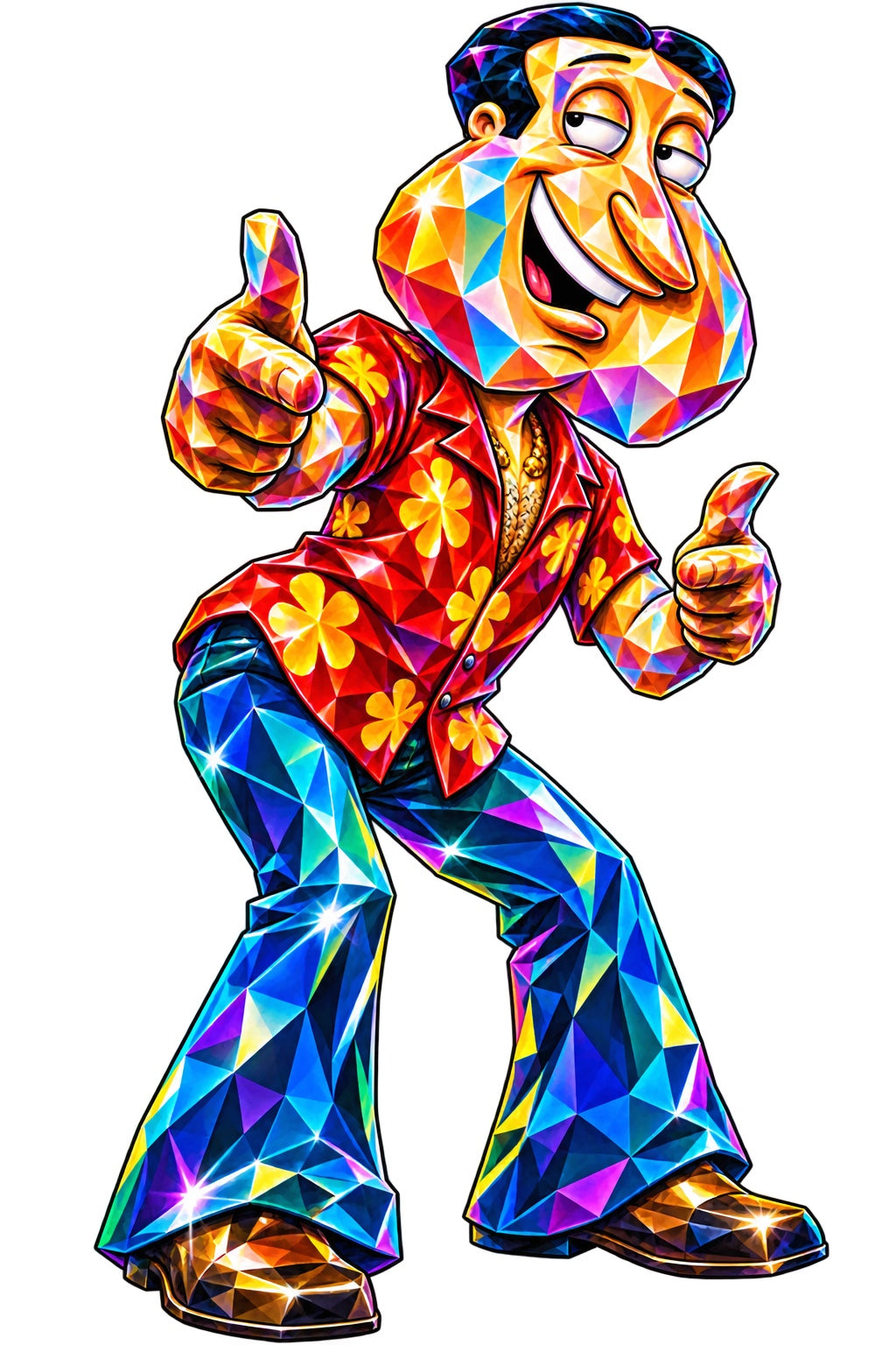 Color Pop Lounge Guy Vibe artwork