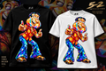 Color Pop Lounge Guy Vibe T-shirt black and white mockup