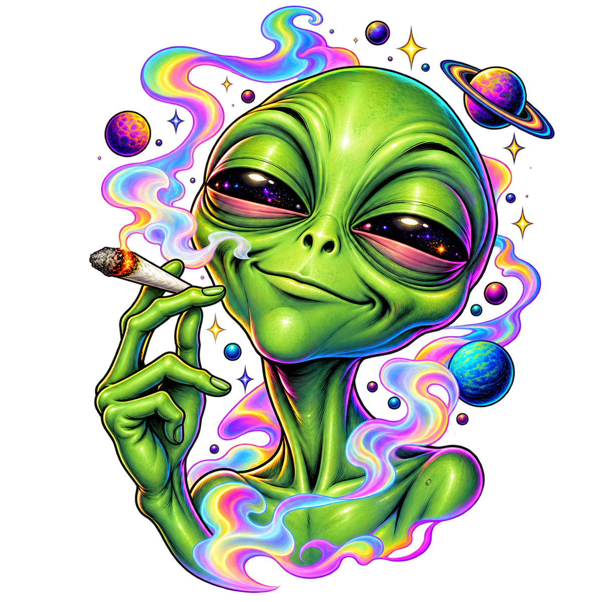 Cosmic Alien Vibe artwork