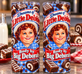 Dreams of Little Debbie Body by Big Deborah 20 oz skinny tumbler mockup